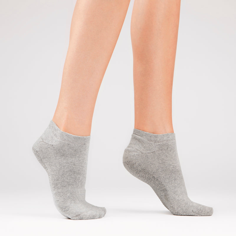 Grippy Organic Cotton Sock | Grey