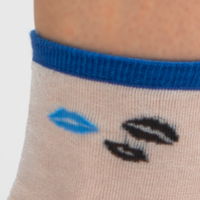 Kiss Crew Sock | Blue
