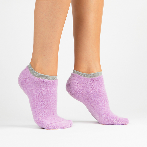 Terry Athletic Ankle Sock | Lavender