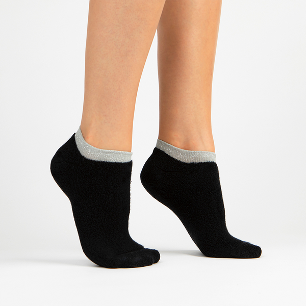 Terry Athletic Ankle Sock | Black